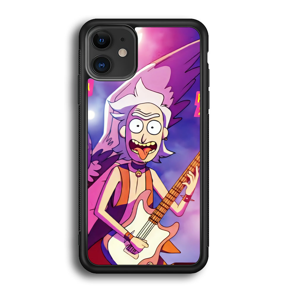 Rick Sanchez Guitaris Style iPhone 12 Case