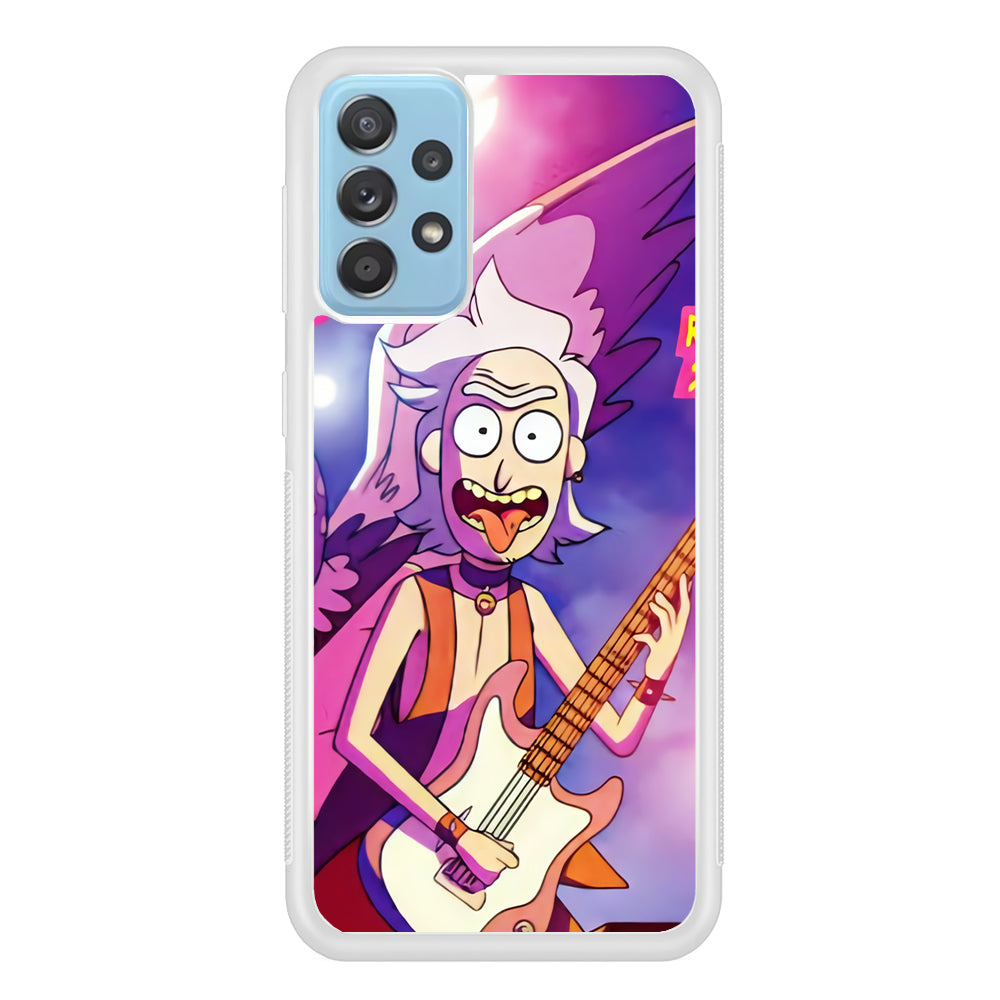 Rick Sanchez Guitaris Style Samsung Galaxy A72 Case