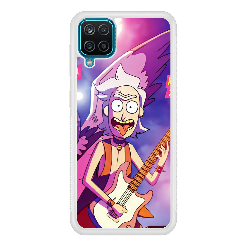 Rick Sanchez Guitaris Style Samsung Galaxy A12 Case