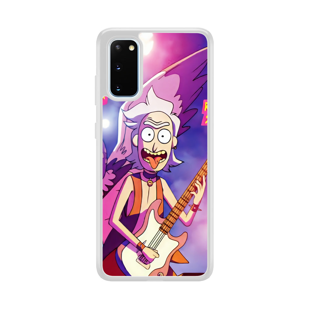 Rick Sanchez Guitaris Style Samsung Galaxy S20 Case