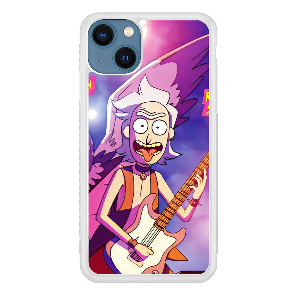 Rick Sanchez Guitaris Style iPhone 15 Plus Case
