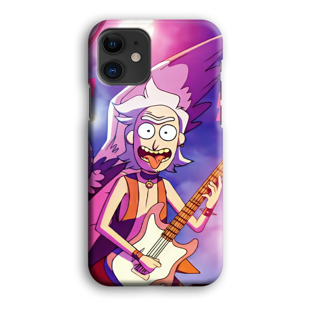 Rick Sanchez Guitaris Style iPhone 12 Case