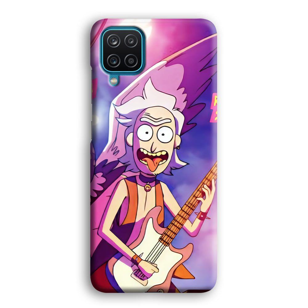 Rick Sanchez Guitaris Style Samsung Galaxy A12 Case