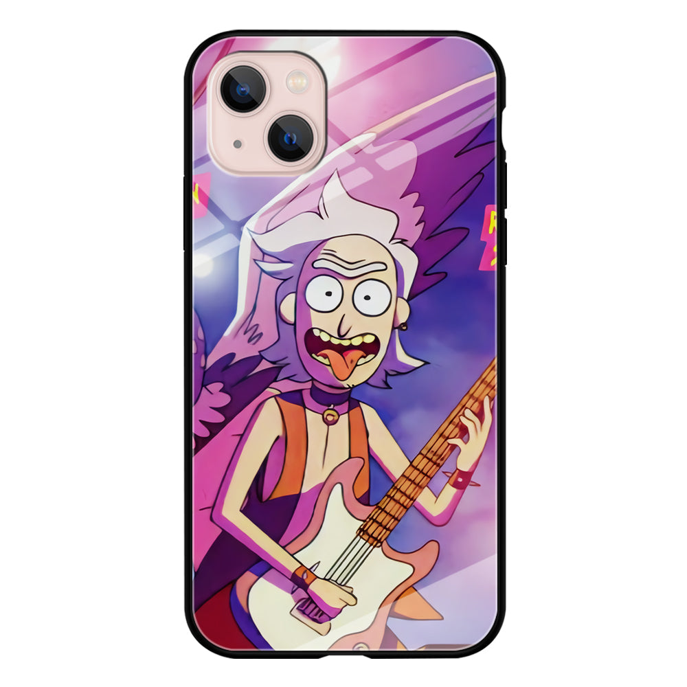 Rick Sanchez Guitaris Style iPhone 14 Plus Case