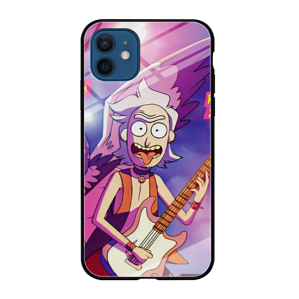 Rick Sanchez Guitaris Style iPhone 12 Case