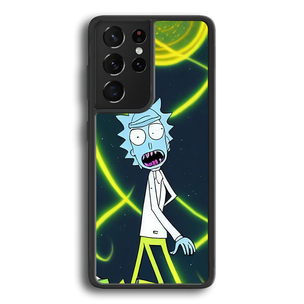 Rick Sanchez Zombie Style Samsung Galaxy S21 Ultra Case
