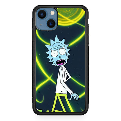 Rick Sanchez Zombie Style iPhone 13 Case