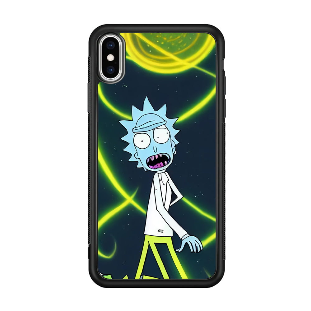 Rick Sanchez Zombie Style iPhone X Case