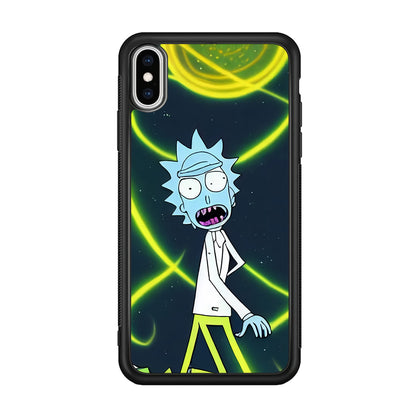Rick Sanchez Zombie Style iPhone X Case