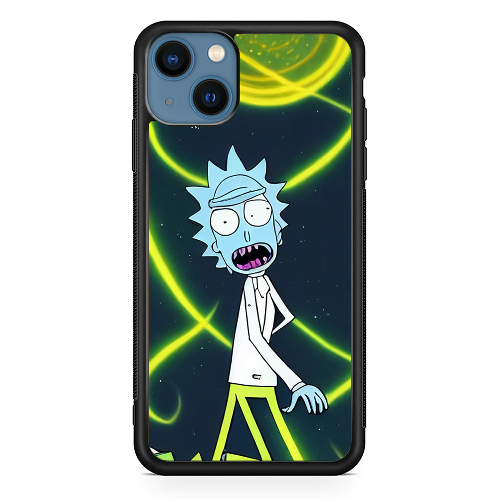 Rick Sanchez Zombie Style iPhone 15 Plus Case