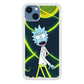 Rick Sanchez Zombie Style iPhone 15 Plus Case