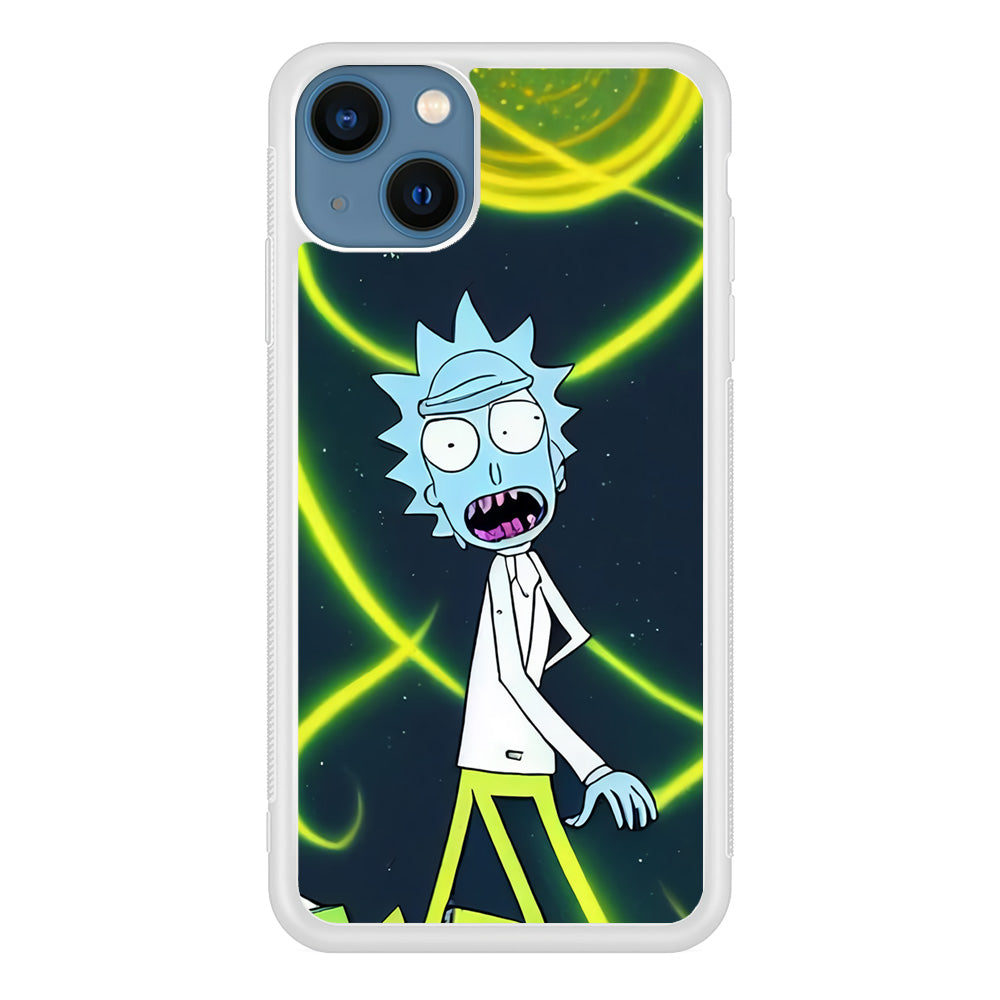 Rick Sanchez Zombie Style iPhone 15 Plus Case