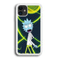 Rick Sanchez Zombie Style iPhone 12 Case