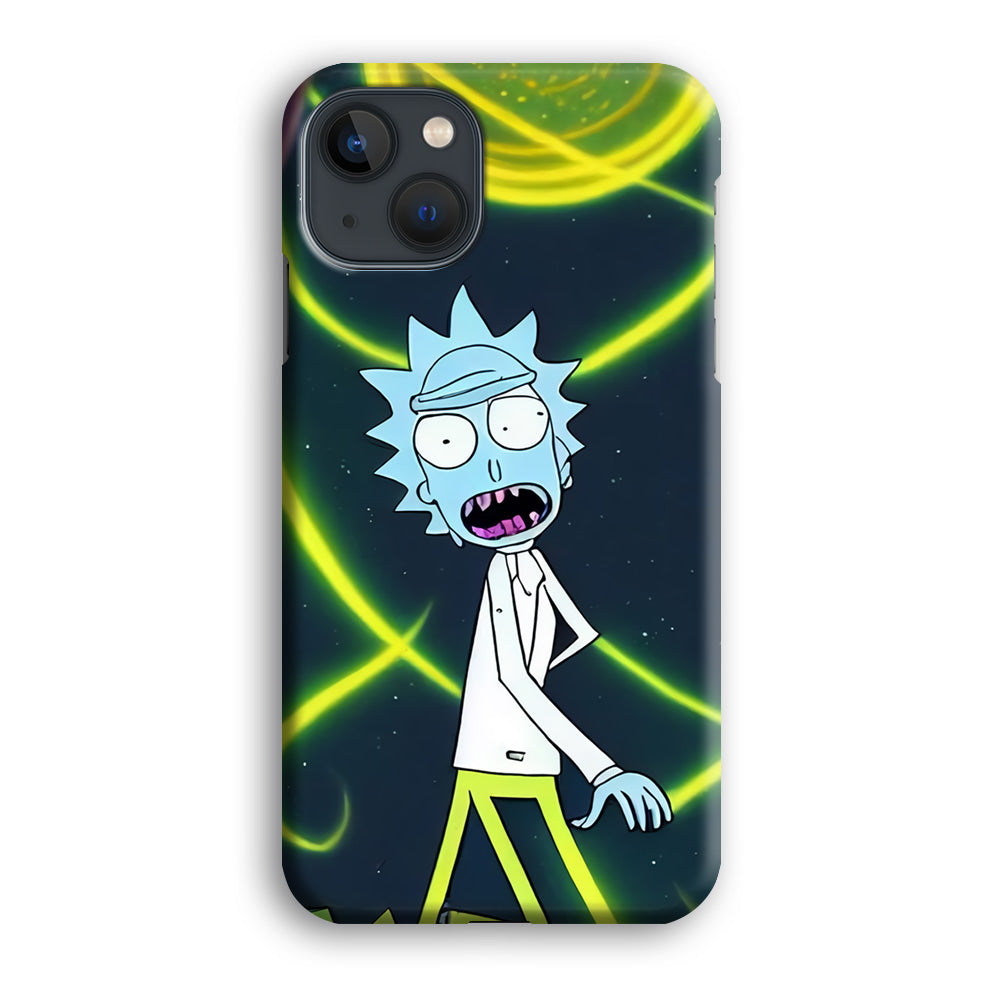 Rick Sanchez Zombie Style iPhone 13 Case