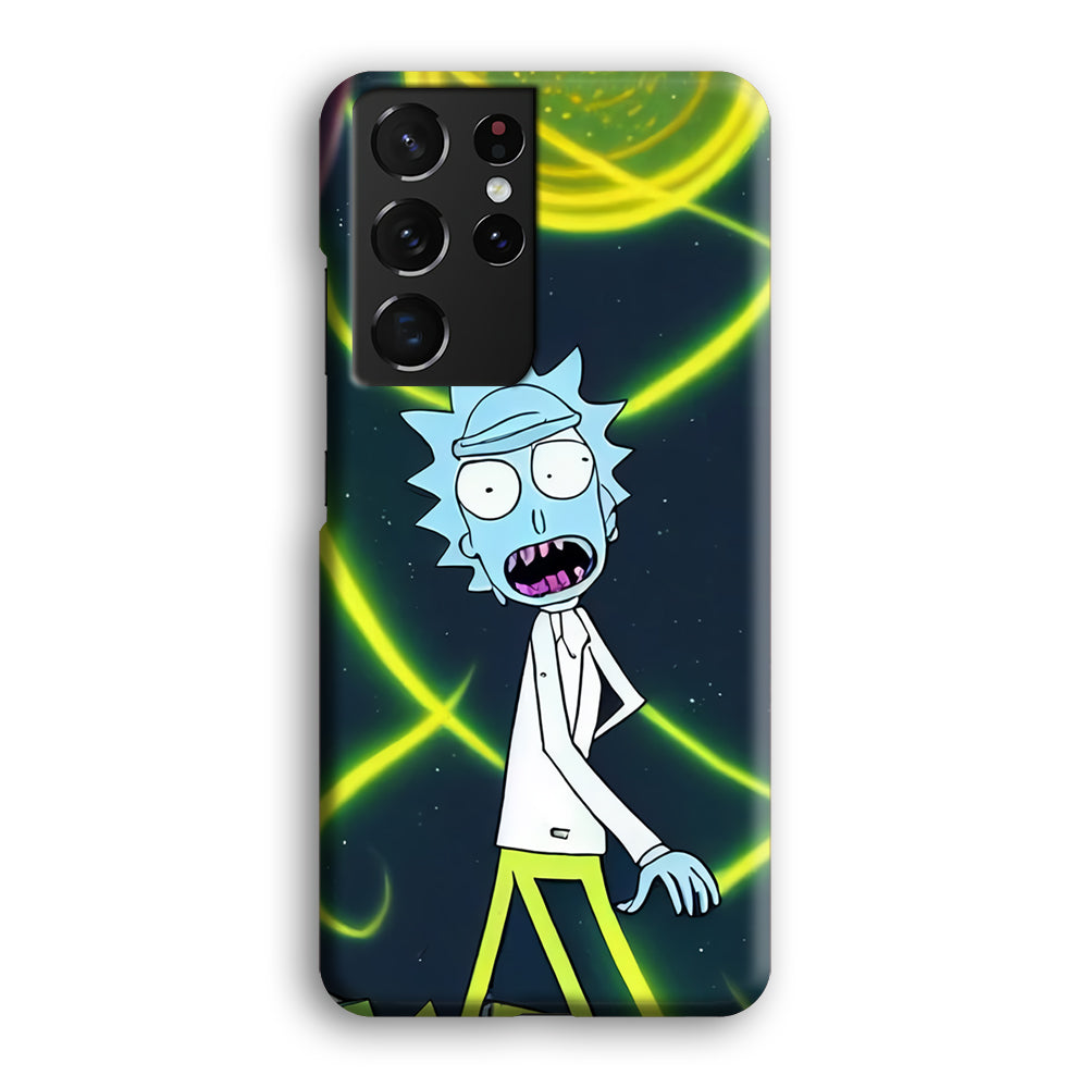 Rick Sanchez Zombie Style Samsung Galaxy S21 Ultra Case