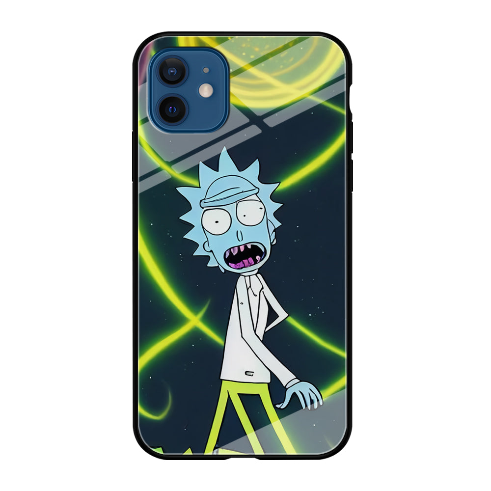 Rick Sanchez Zombie Style iPhone 12 Case