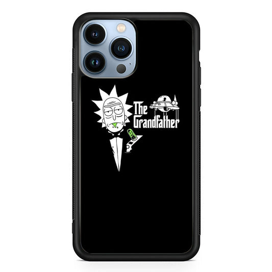 Rick And Morty The God Father Meme iPhone 14 Pro Case