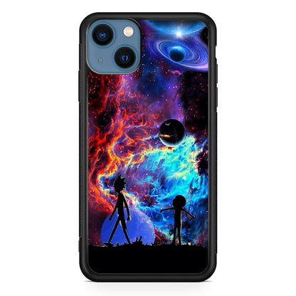 Rick and Morty Aurora iPhone 15 Case