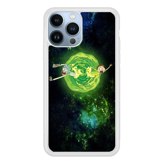 Rick and Morty Green Slime iPhone 14 Pro Case