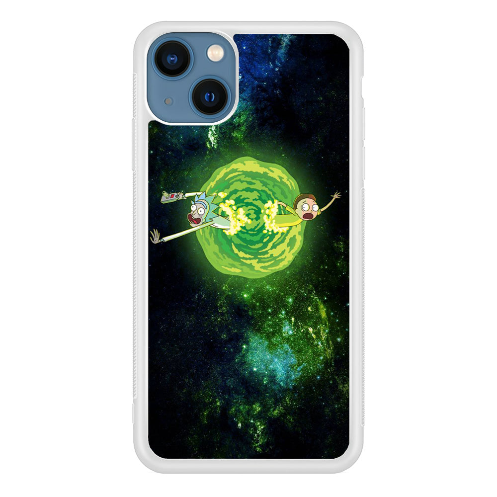 Rick and Morty Green Slime iPhone 15 Case