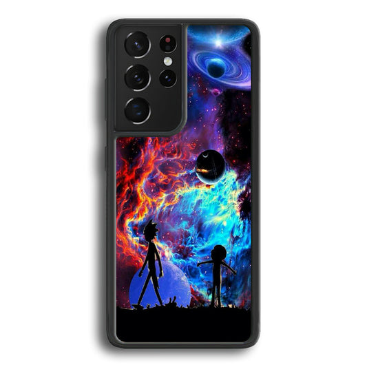 Rick and Morty Aurora Samsung Galaxy S22 Ultra Case - Ezzystore