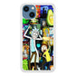 Rick and Morty Dance In Collage iPhone 14 Case