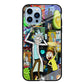 Rick and Morty Dance In Collage iPhone 14 Pro Max Case