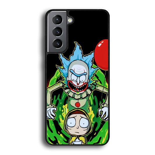 Rick and Morty IT Style Samsung Galaxy S24 Plus Case - Ezzystore