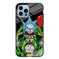 Rick and Morty IT Style iPhone 15 Pro Case