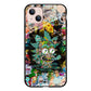 Rick and Morty Thoughts Inside People iPhone 15 Case