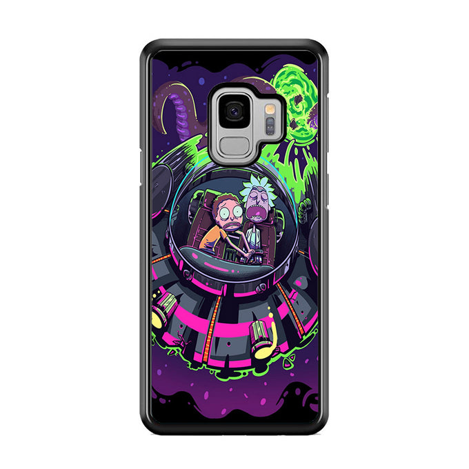 Rick and Morty Ufo Samsung Galaxy S9 Case