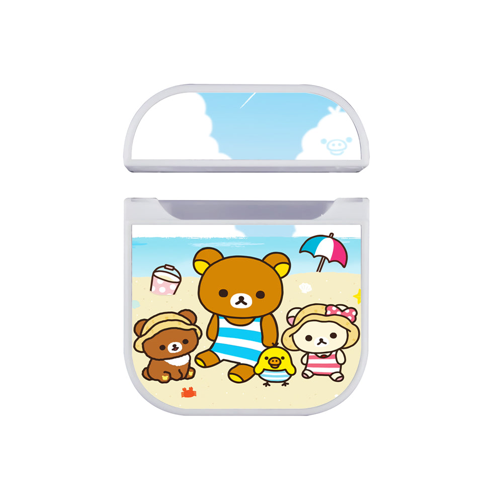 Rilakkuma In Vacation Hard Plastic Case Cover For Apple Airpods