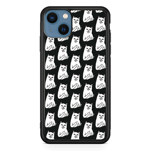 Rip N Dip Doodle In Black iPhone 14 Case - Ezzystore