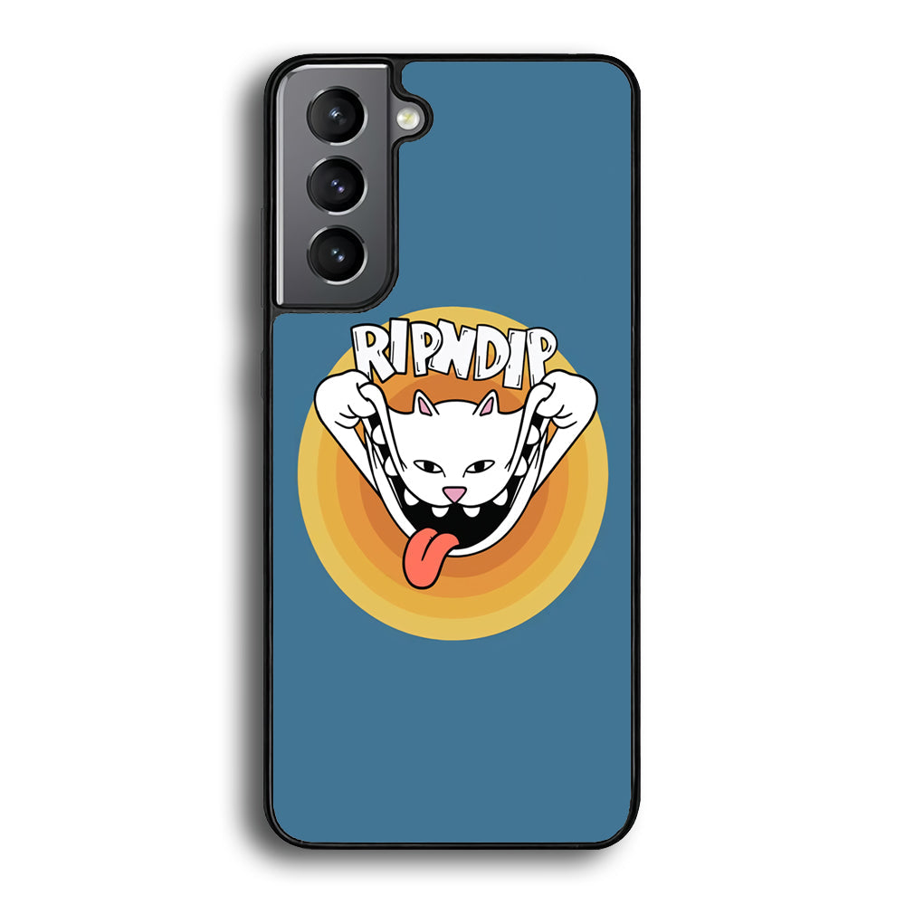 Rip N Dip Smile In Blue Samsung Galaxy S24 Plus Case - Ezzystore