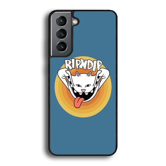 Rip N Dip Smile In Blue Samsung Galaxy S24 Plus Case - Ezzystore