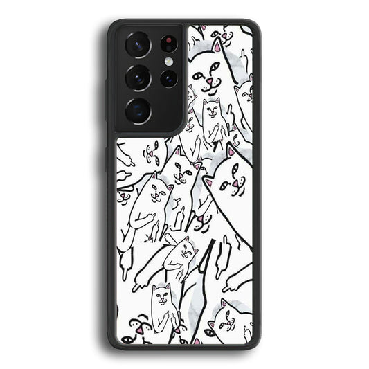 Rip N Dip Doodle White Samsung Galaxy S23 Ultra Case - Ezzystore