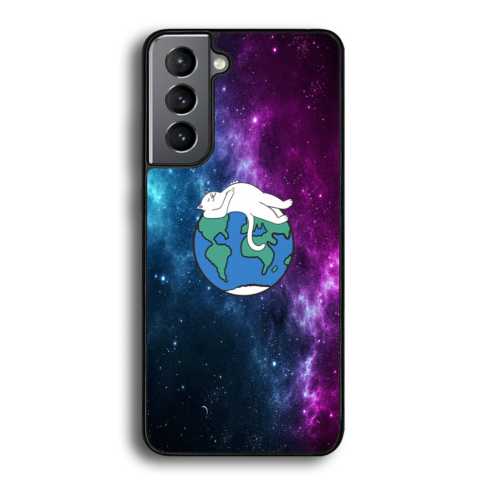 Rip N Dip Earth In Galaxy Samsung Galaxy S24 Plus Case - Ezzystore