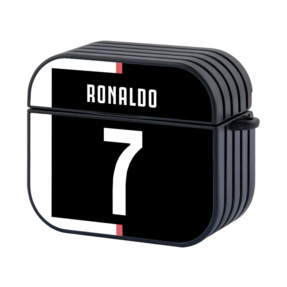 Ronaldo Juventus Player Hard Plastic Case Cover For Apple Airpods 4 - Ezzystore