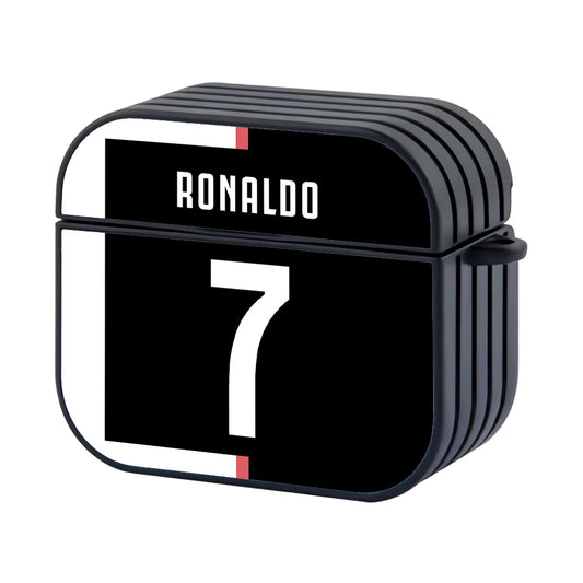 Ronaldo Juventus Player Hard Plastic Case Cover For Apple Airpods 4 - Ezzystore