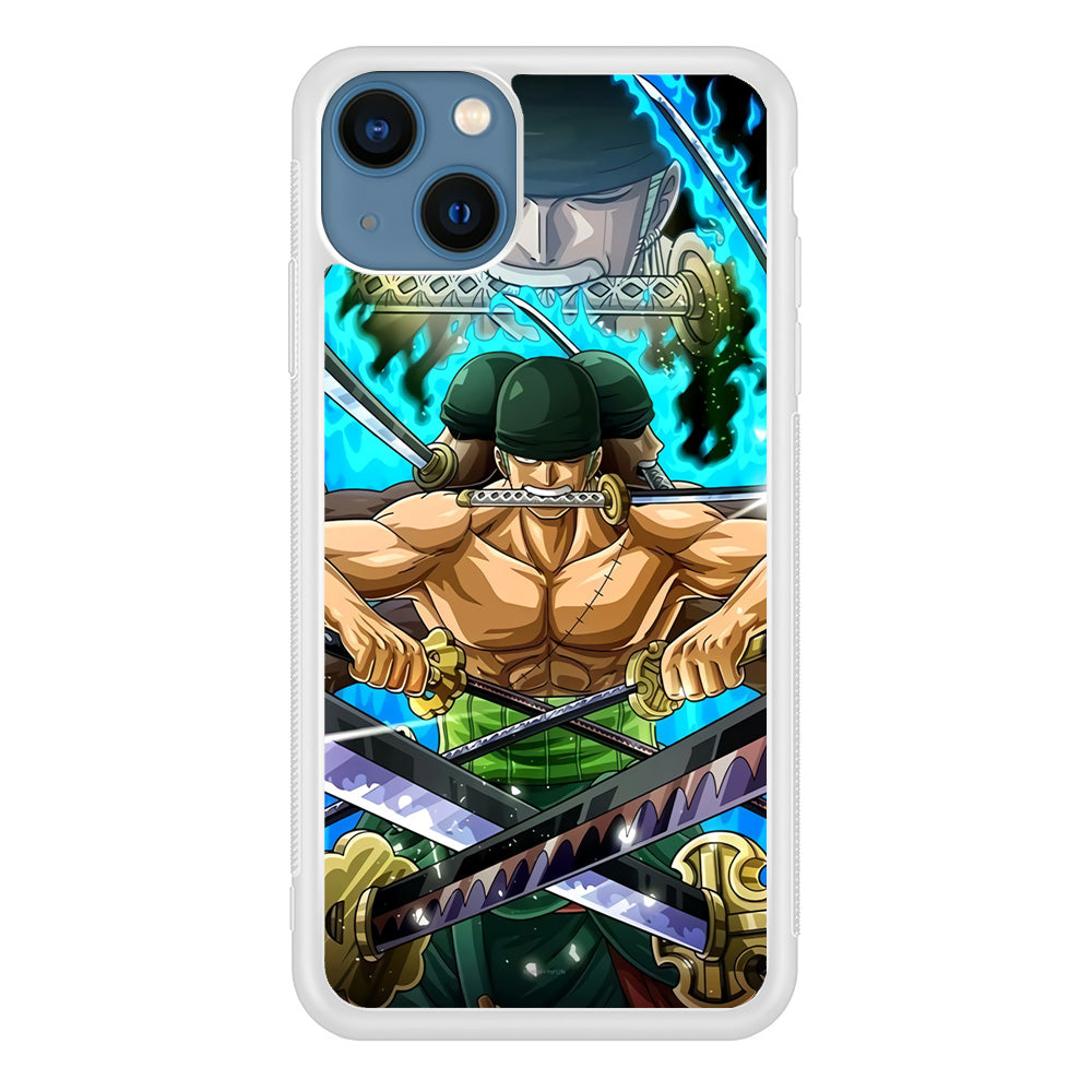 Roronoa Zoro One Piece iPhone 15 Plus Case
