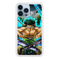 Roronoa Zoro One Piece iPhone 15 Pro Max Case