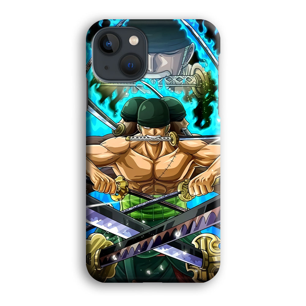 Roronoa Zoro One Piece iPhone 15 Plus Case