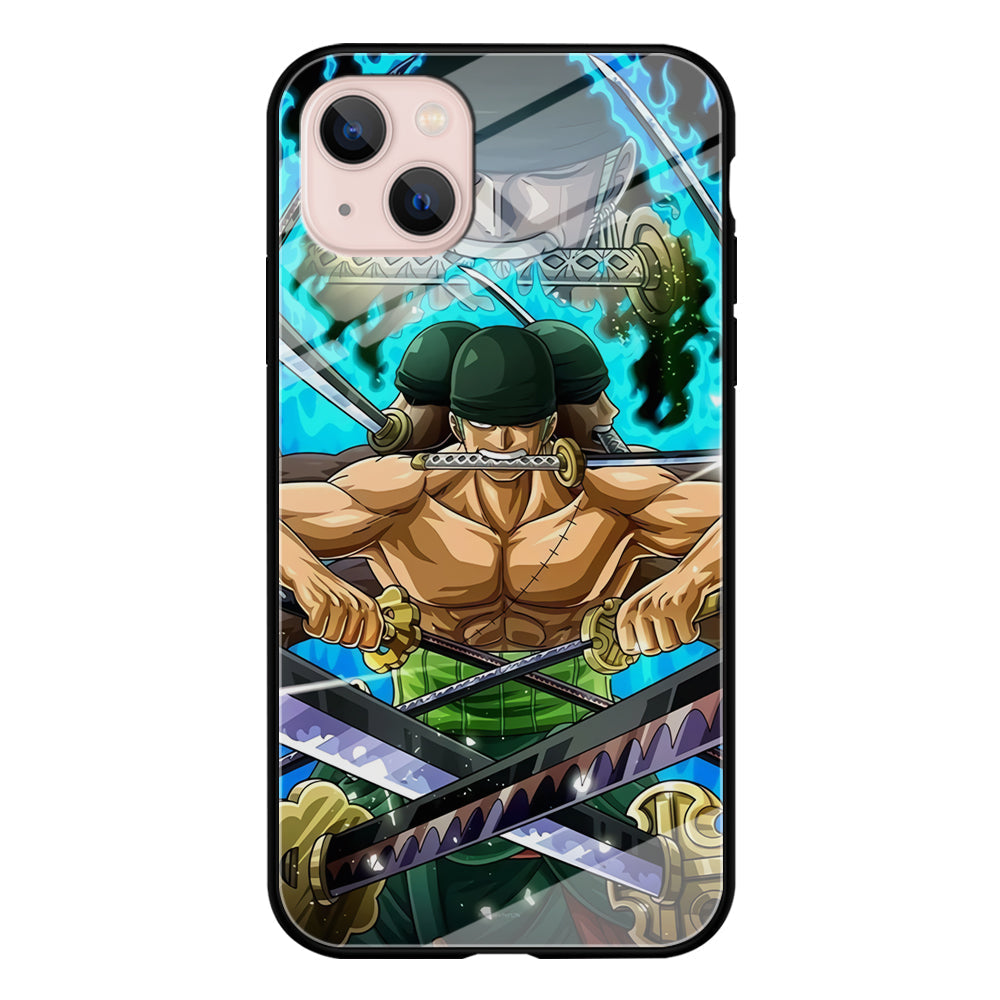 Roronoa Zoro One Piece iPhone 15 Plus Case