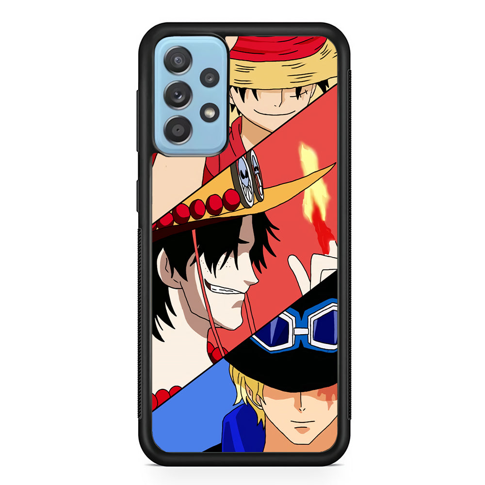 Sabo Ace Luffy One Piece Samsung Galaxy A52 Case