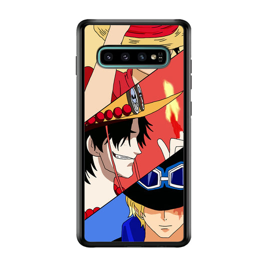 Sabo Ace Luffy One Piece Samsung Galaxy S10 Plus Case