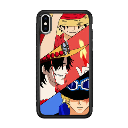 Sabo Ace Luffy One Piece iPhone XS Case
