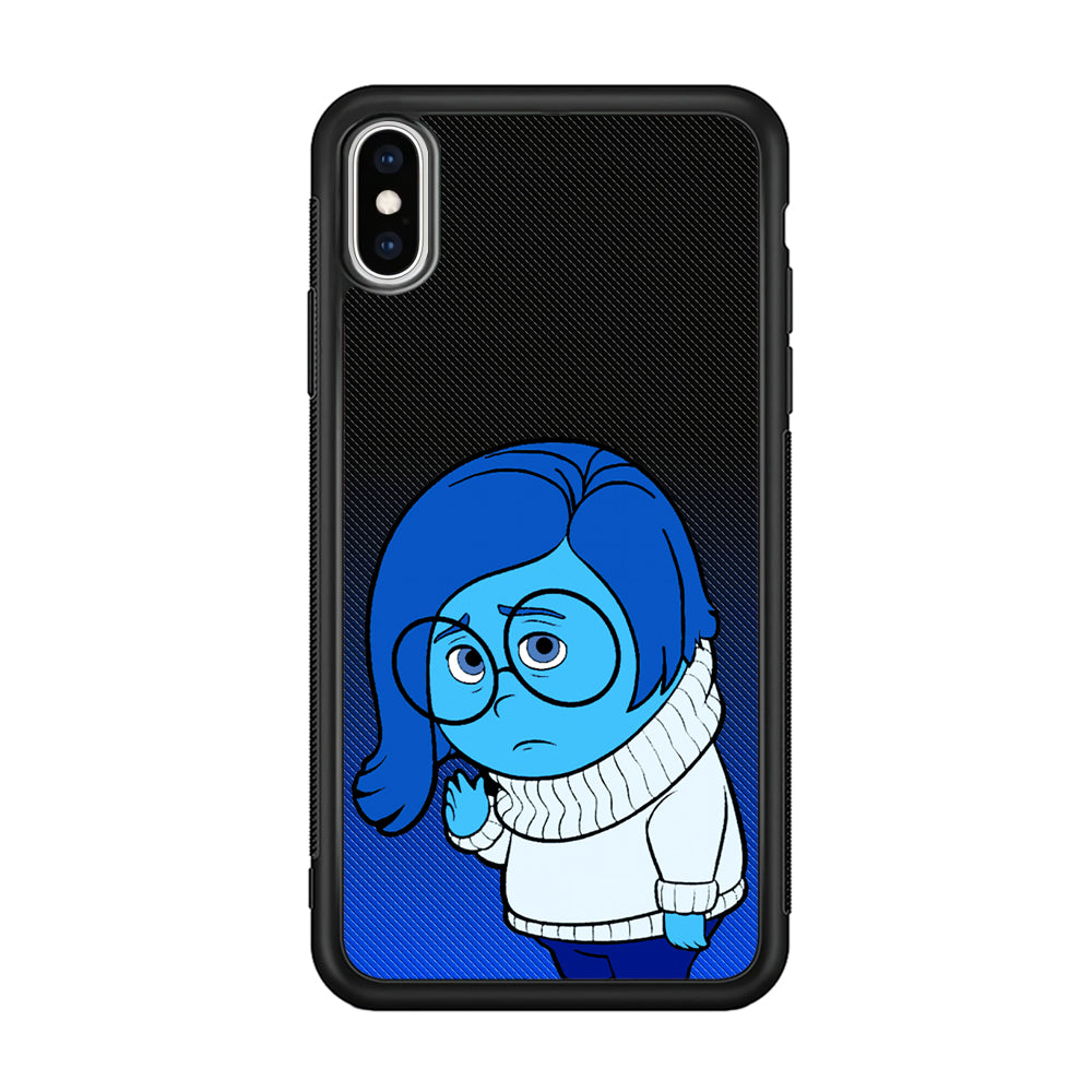 Sadness Inside Out Character iPhone XS Case