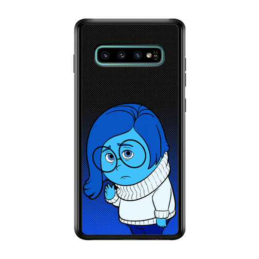 Sadness Inside Out Character Samsung Galaxy S10 Plus Case