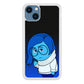 Sadness Inside Out Character iPhone 15 Plus Case