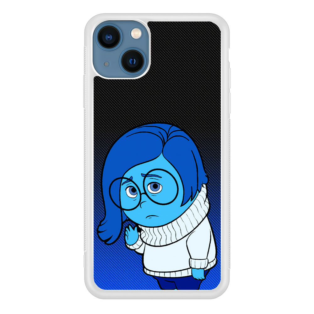 Sadness Inside Out Character iPhone 15 Plus Case